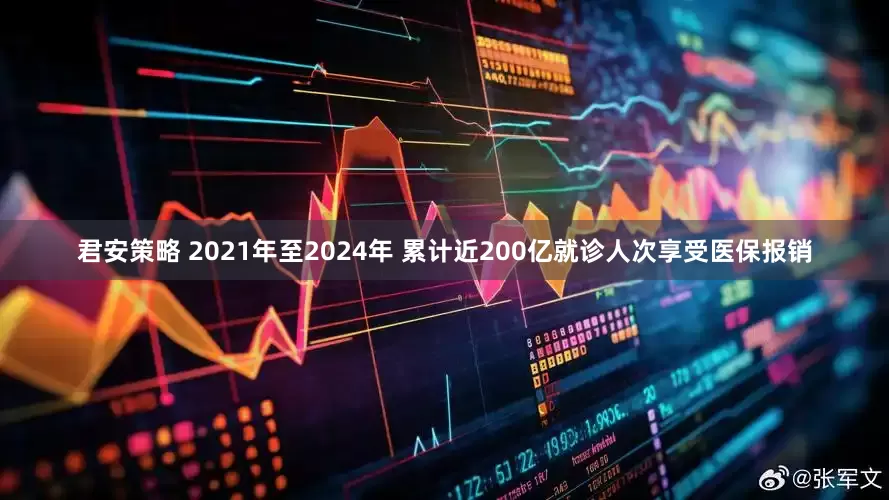君安策略 2021年至2024年 累计近200亿就诊人次享受医保报销